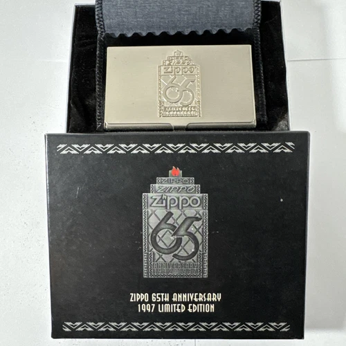 Zippo 1997 Limited Edition 65th Anniversary Business Card Holder