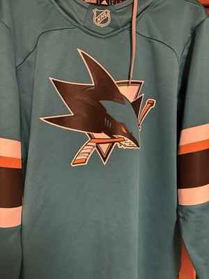 Adidas NHL Hoodie San José Sharks Size L