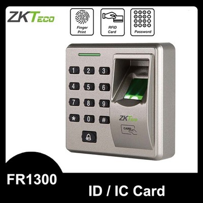 ZKTeco FR1300 Fingerprint + RFID Card Time Attendance and Access Control System