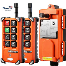 8 Buttons Wireless Crane Remote Control 24v 2 Transmitters Industrial Channel El