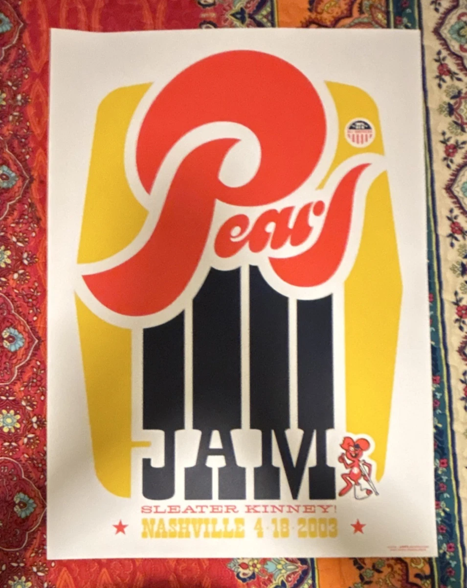 Pearl Jam Poster 2003 for sale | eBay