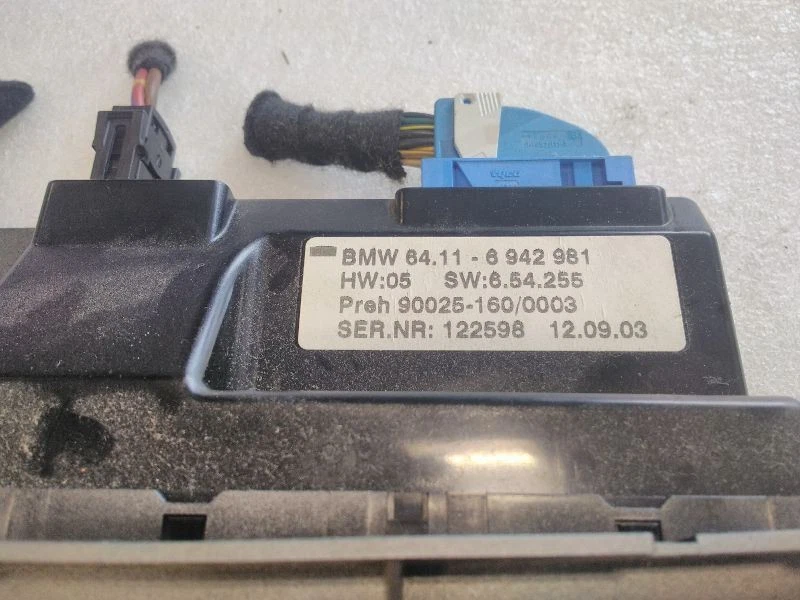 Контроль температуры с солнцезащитным козырьком заднего стекла подходит для 02–05 BMW 745i 110644 - Изображение 3 из 4