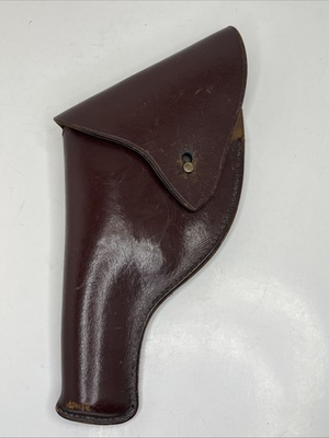#ad WW2 Era Us Military 306KB Pistol Flap Holster Left Handed Holster $65.00