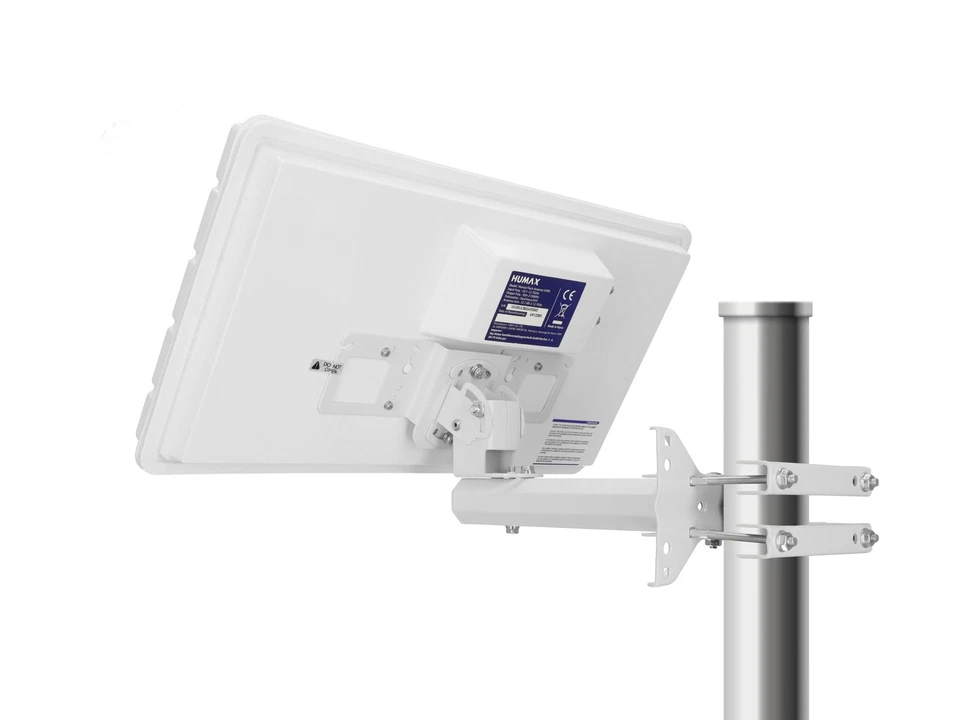 Humax Sat Flachantenne Quad Flat Satellitenantenne 4 Teilnehmer Set Satfinder - Bild 3 von 4