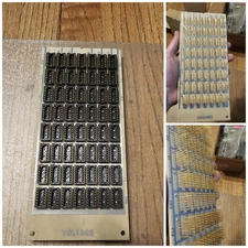 265+ Grams Vintage High Grade NOS Wire-Wrap Univac IC Board Scrap Gold Recovery