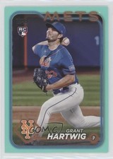 2024 Topps Series 1 Aqua Grant Hartwig #130 0hc0