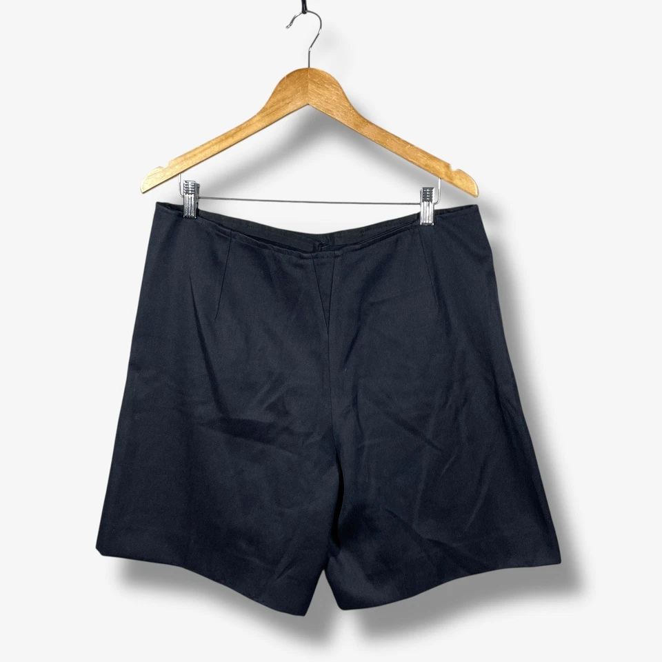 Pantalones Cortos De Colección Marina de los Estados Unidos Para Hombre Marinero Militar Botón Delantero Azul Marino Informales Verano Foto 3 de 4