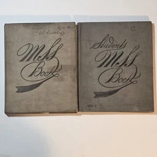 Antique 19th Century Mechanic Repair Handwritten Notes 1921 Notebook Movie Prop