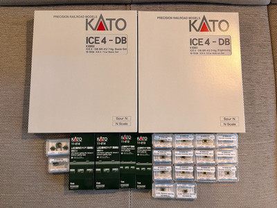 ICE 4 DB Ep.VI - Kato K10950 K10951 - N - 2 Zugsets + Digital Erweiterung  - NEU