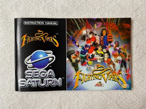 Fighting Vipers Sega Saturn - UK PAL VGC CIB - High Quality Packing - Tracked - Picture 9 of 11