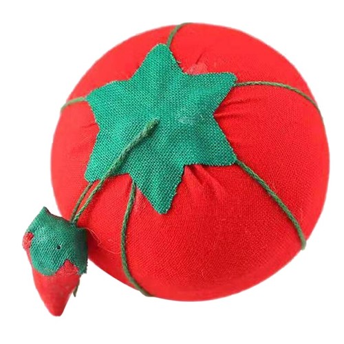 Tomato Shaped Needle Pin Cushion Pillow DIY for Stitch Sewing Handcraft To - Picture 9 of 11