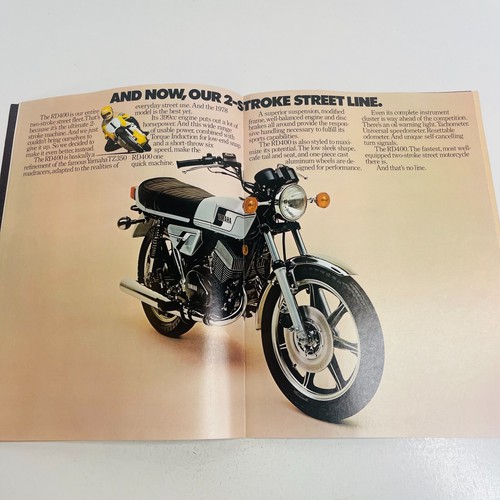 1978 Yamaha Guide "How To Build a Motorcycle" Sales Guide Brochure RARE - Picture 7 of 8