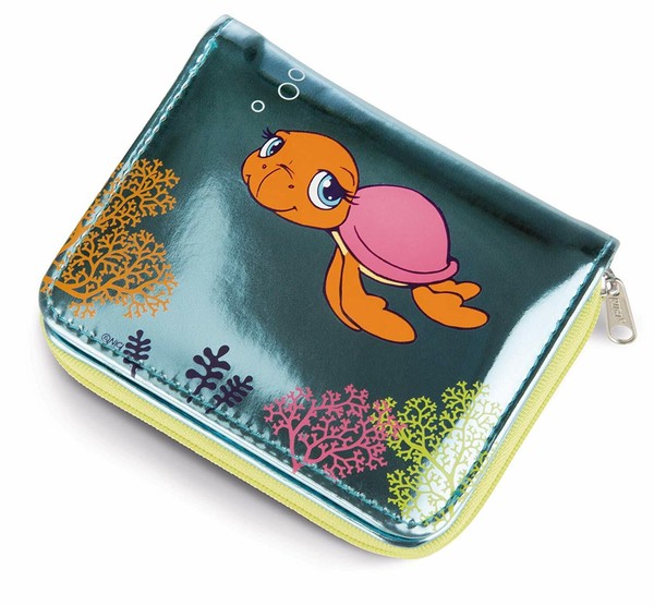 Nici 43407 Geldbeutel SchildkröTe Sealina 12 X 9,5 Cm GeldböRse Portmonnaie-image