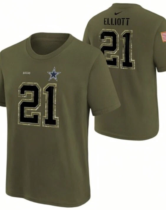 Salute to service ezekiel elliott clearance jersey