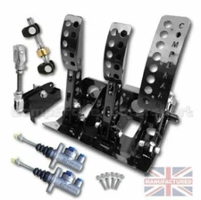 COMPBRAKE PEDAL BOX FITS HONDA CIVIC FLOOR MOUNTED CABLE KIT