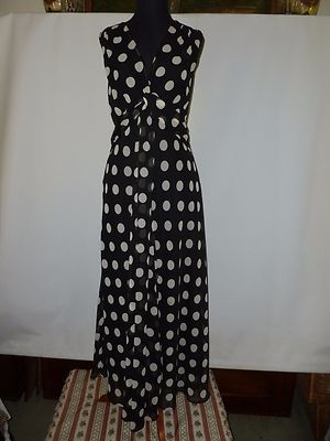 black and white spotted dresses uk