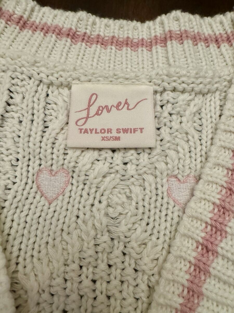 Taylor Swift NEW Lover Album Cardigan XS/S NEW Swiftie 2025 Taylor Swift NEW Lover Album Cardigan XS/S NEW Swiftie 2025