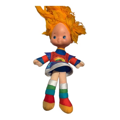 Vintage 1983 Hallmark Hard Face Rainbow Brite Bright 11" Puppe #2 - Bild 3 von 6