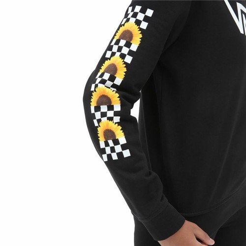 Children’s Sweatshirt without Hood Vans Sunlit Black - Picture 4 of 7