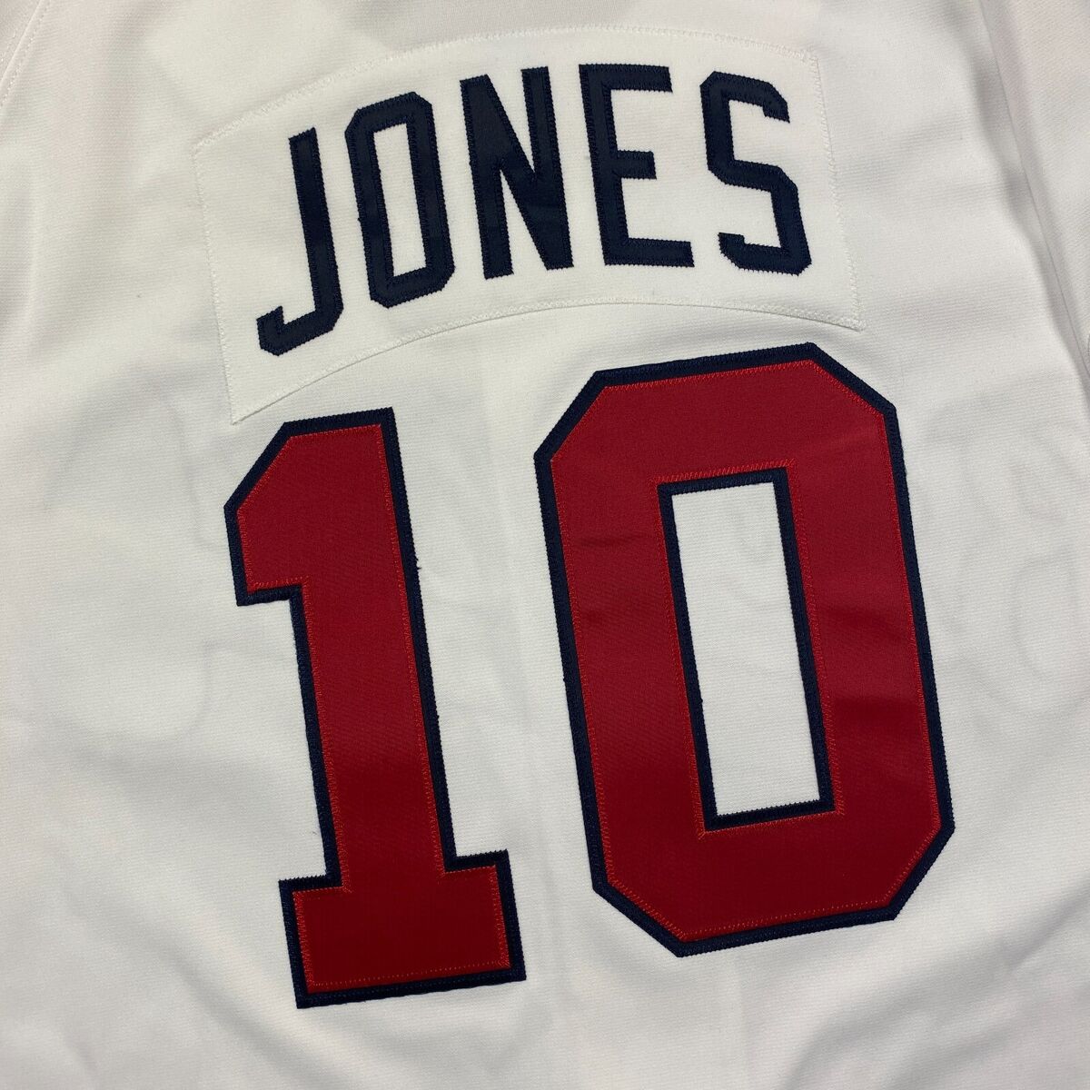 100% Authentic Chipper Jones Mitchell Ness 1995 Atlanta 100% Authentic Chipper Jones Mitchell Ness 1995 Atlanta