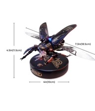 ROKR 3D Puzzle Storm Beetle Steampunk Mechanical Creature Model Kit Gifts MI03