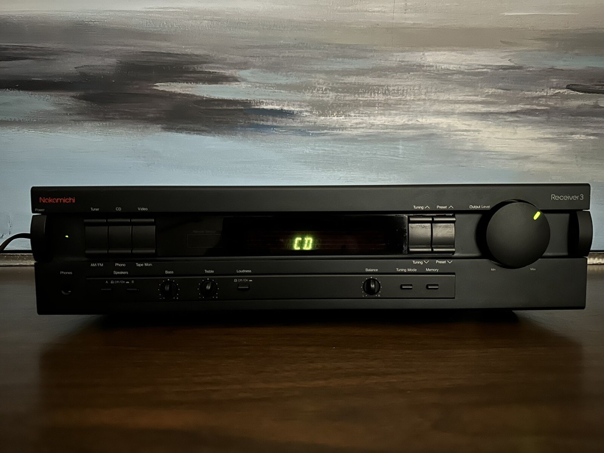 30：Nakamichi Receiver3　ナカミチ　レシーバー3　ジャンク 30：Nakamichi Receiver3 ナカミチ レシーバー3 ジャンク