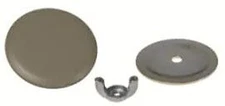 WIEGMANN WAS075, Enclosure Hole Seal, 3/4", Gray, Powder Coated, Watertight, 1pc