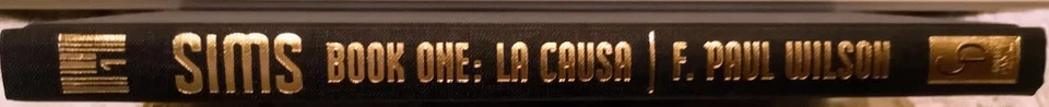 Sims Book One: La Causa SIGNED by F. Paul Wilson 1st Edition, Limited Numbered - Image 4 of 4