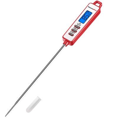 ThermoPro TP01AW Digital Meat Thermometer 5.3'' Long Probe Cooking Candle Frying