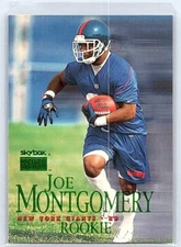1999 SkyBox Premium #238b Joe Montgomery Action Shot With Streak