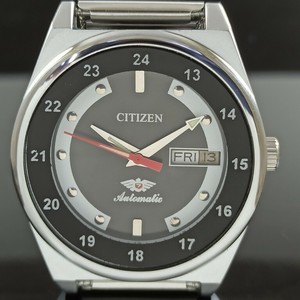 VINTAGE NON USATO CITIZEN AUTOMATICO 8200 GIAPPONE DA UOMO D/D NERO OROLOGIO  | eBay