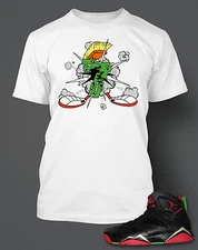 Big & TallGraphic Sneaker Tee Shirt Match J7 Marvin Martian Pro Club Shaka
