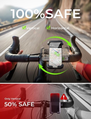 Motorcycle and Bicycle Mount Phone Holder - Picture 9 of 9