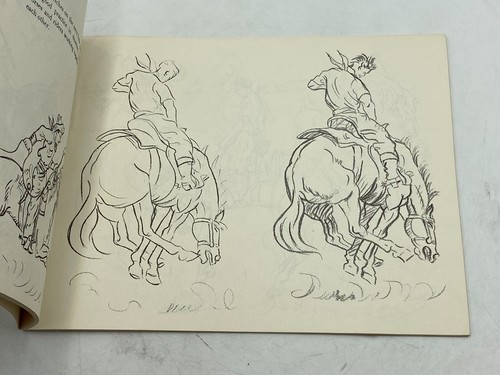 Vintage DRAWING HORSES by pitman Illustrated Guide 1956 Booklet - Picture 13 of 14