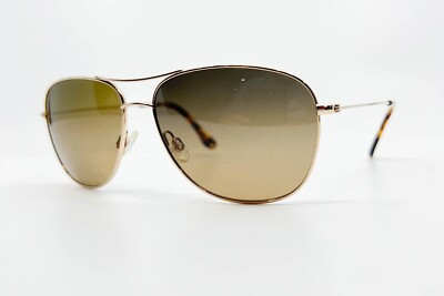 Maui Jim Cliff House MJ247-16 Gold Bronze Polarized Sunglasses 59