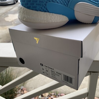 NEW* Men's Adidas TRAE YOUNG 2 | Sky Blue White | Size 12 | H06479