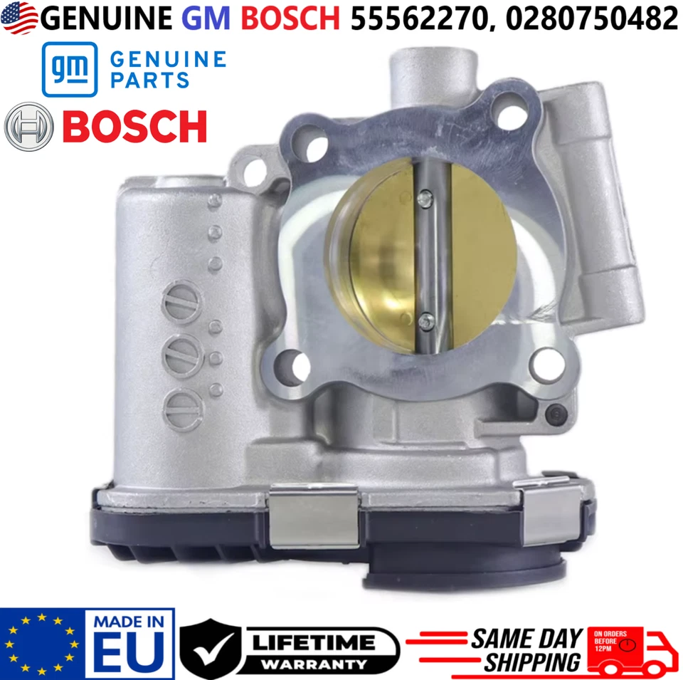 Corpo do acelerador BOSCH GENUÍNO para Cadillac ELR Chevrolet Volt 2011-2016, 55562270 - Imagem 2 de 4