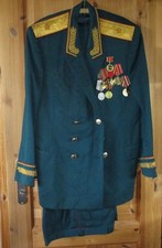 Originale UDSSR Generalmajor Paradeuniform Jacke Hose Orden Sowjetunion (116600)