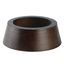 Football Display Stand, Wooden Display Holder for Rugby Ball, Basketball, Cry...