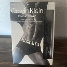 Calvin Klein Intense Power 3-Pack Soft Microfiber Low Rise Trunks Size XL