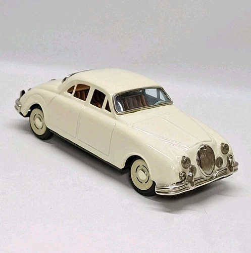 NM🐆JAGUAR 3.4 MARK II BRITISH🇬🇧EXECUTIVE SALOON TinLithoFriction BANDAI Japan