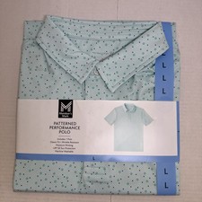 Member's Mark Men's Short Sleeve Moisture Wicking Performance Polo Size Large