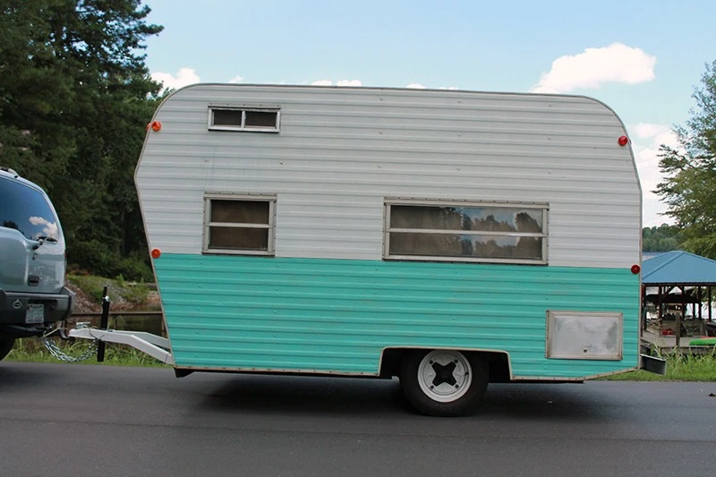 Vintage 1973 Kamp N Go Travel Trailer Camper