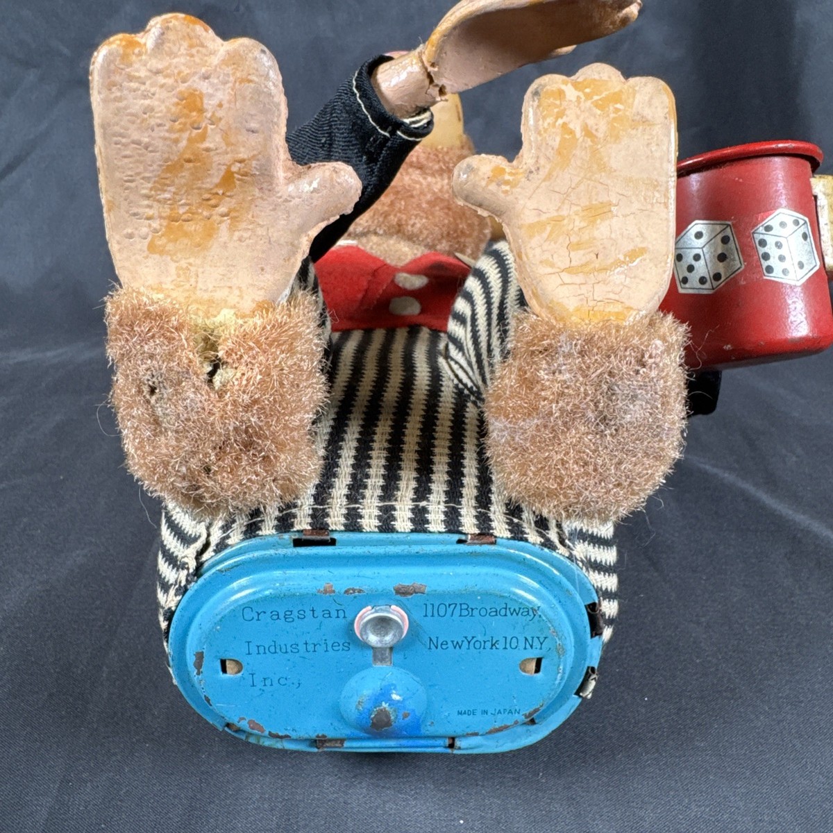 ✨Cragstan Japan - CRAP SHOOTING MONKEY BATTERY OPERATED