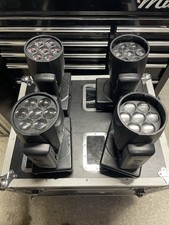 X4 Showtec Shark Zoom Moving Head Stage Light with Remote Control DJ Lighting