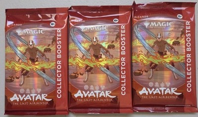 3 Three - Magic the Gathering Avatar: The Last Air Bender Collector Boosters