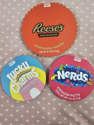 Taste Beauty Eyeshadow Palette Set Reese's Lucky Charms Nerds Shimmer Matte