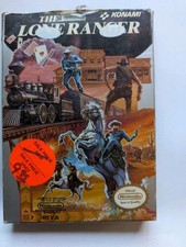 The Lone Ranger Nes In Box No Manual Tested Working Fast Ship