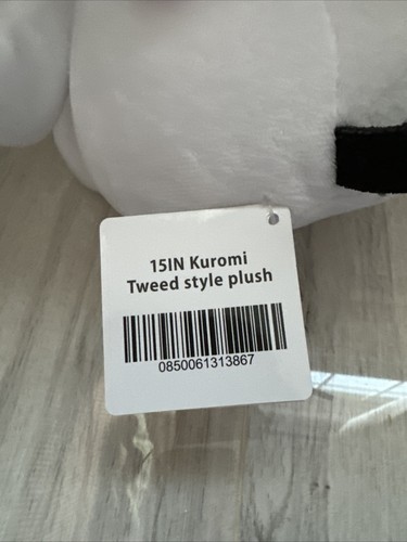 Round1 Exclusive 15 IN Kuromi Tweet Style Plush Sanrio Rare Plush NEW - Picture 4 of 4