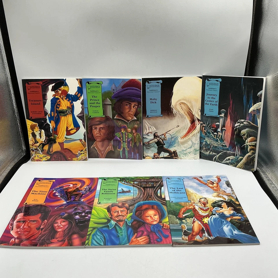 Saddleback Illustrated Classics Educational Graphic Novel Lot 19 Books Softcover - Image 3 of 4